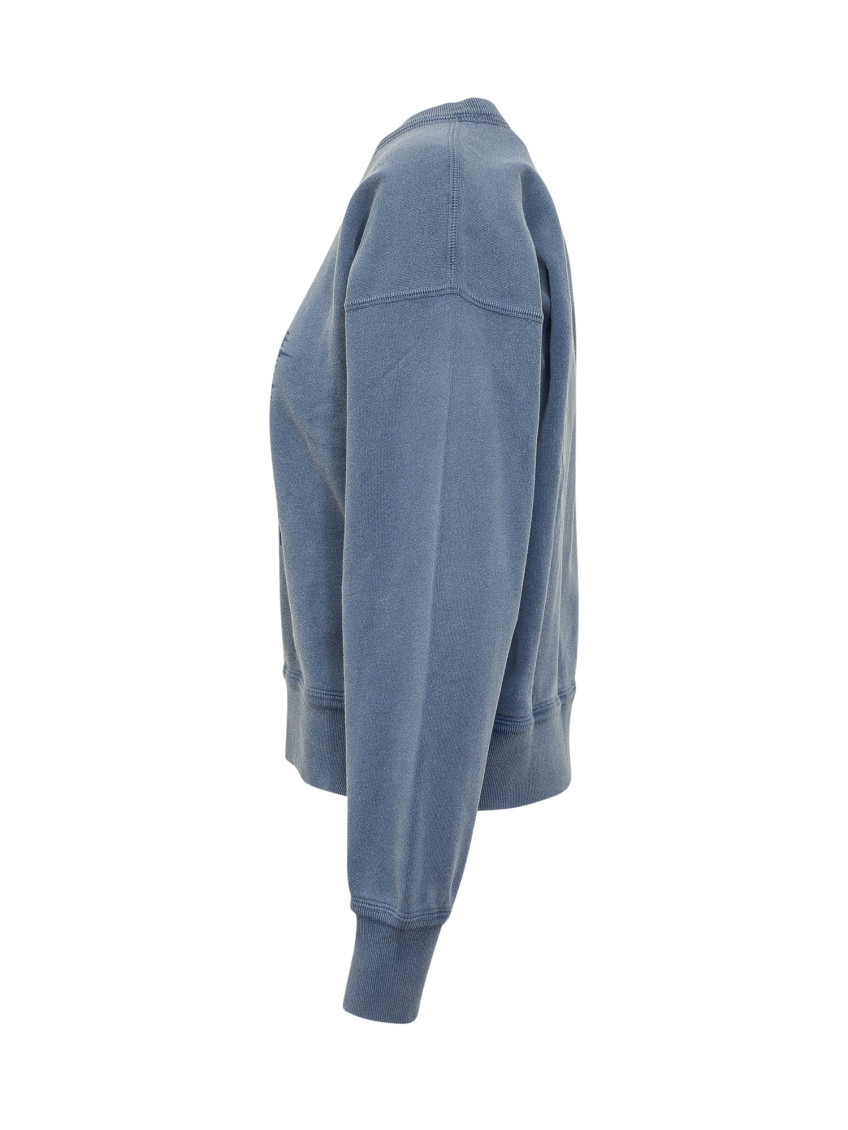 Blue Logo Crew Neck Sweatshirt