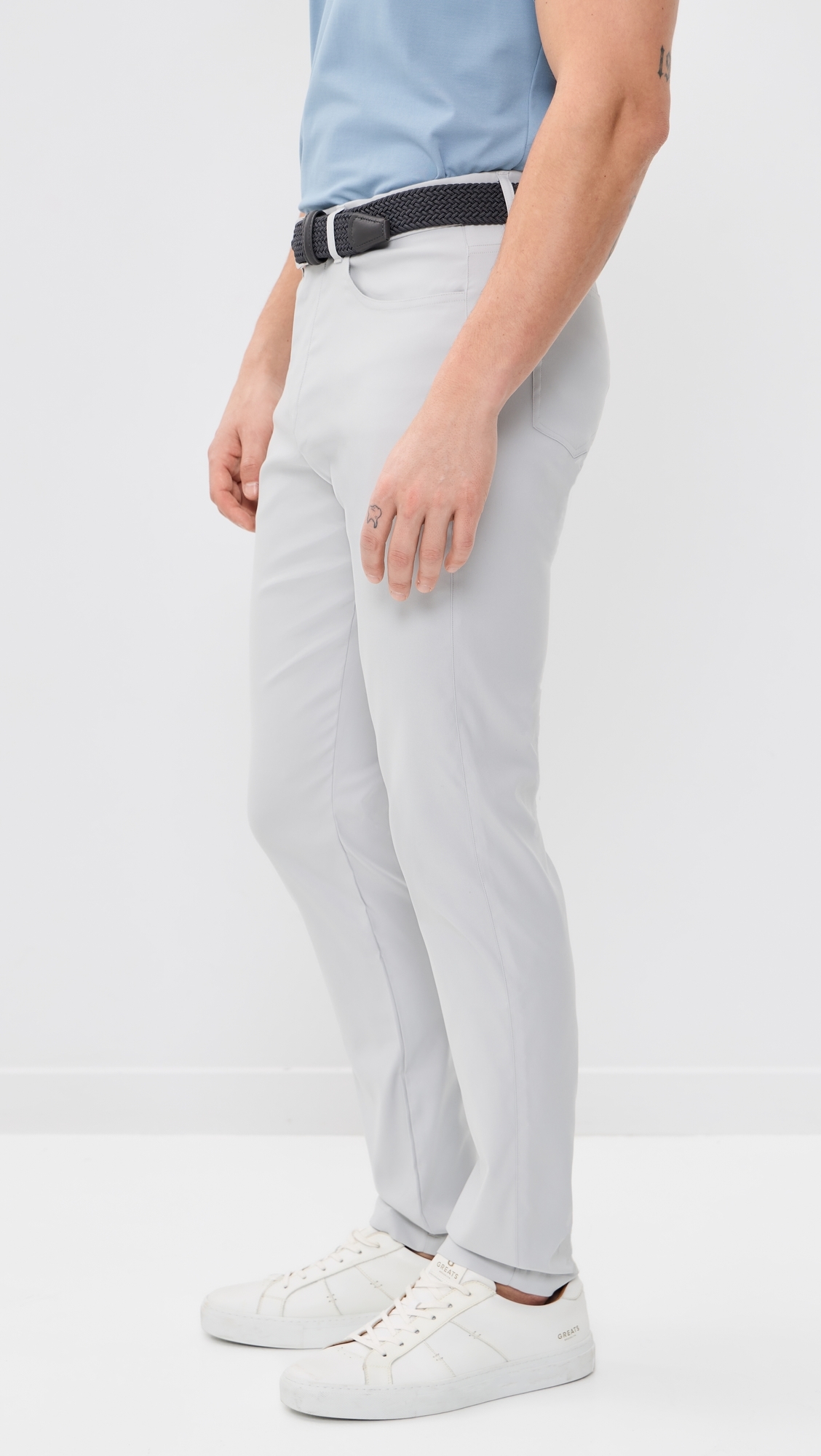 Wainscott 5 Pocket Pants Stone