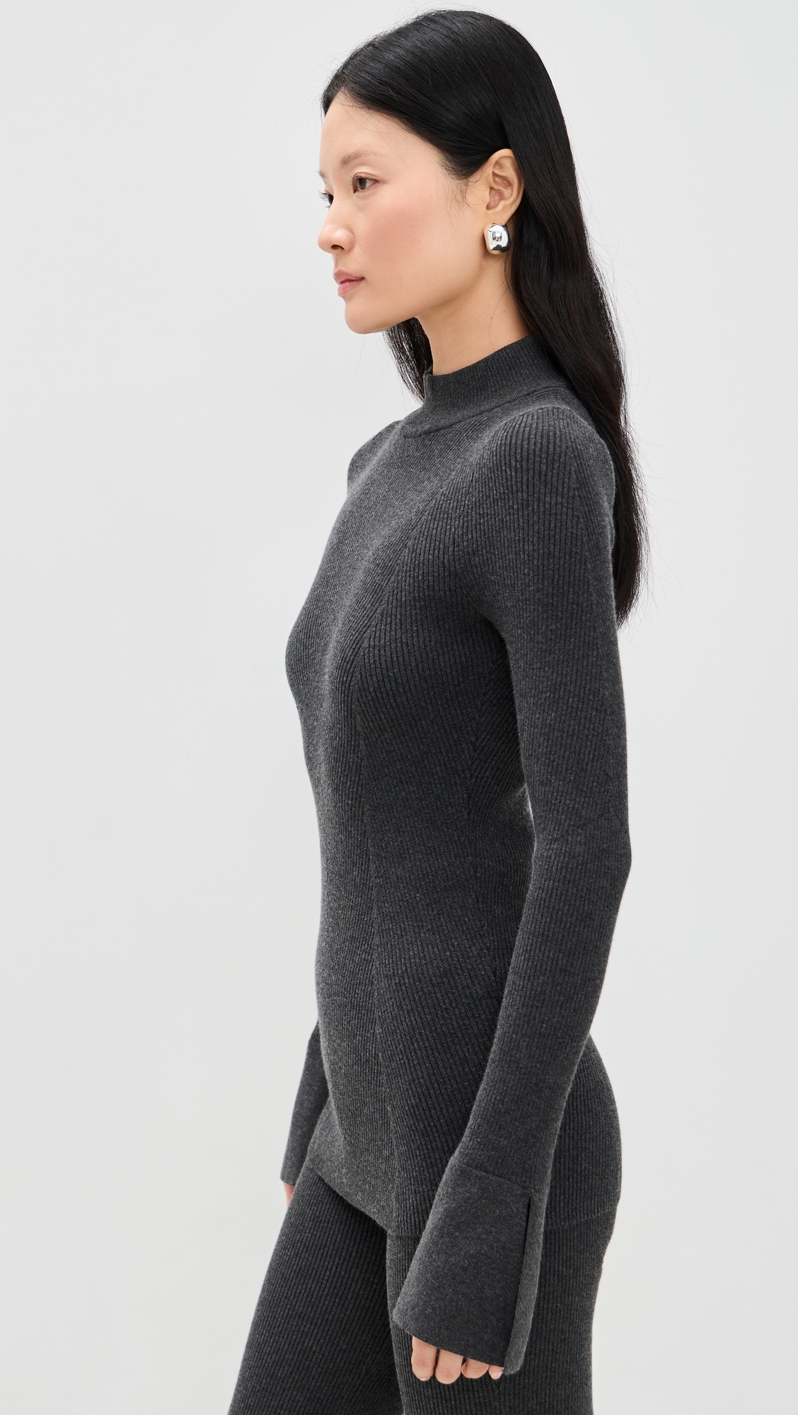 The Runway Top Charcoal