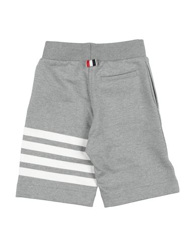 Kid Boy Shorts & Bermuda Shorts Grey Size 10 Cotton