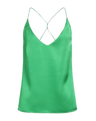 The Nina Studio Woman Top Green Size 4 Polyester