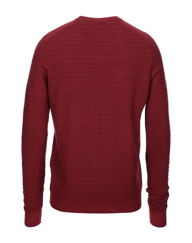 Man Sweater Brick Size 40 Merino Wool