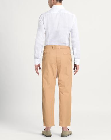 Man Pants Camel Size 36 Cotton, Polyamide, Elastane