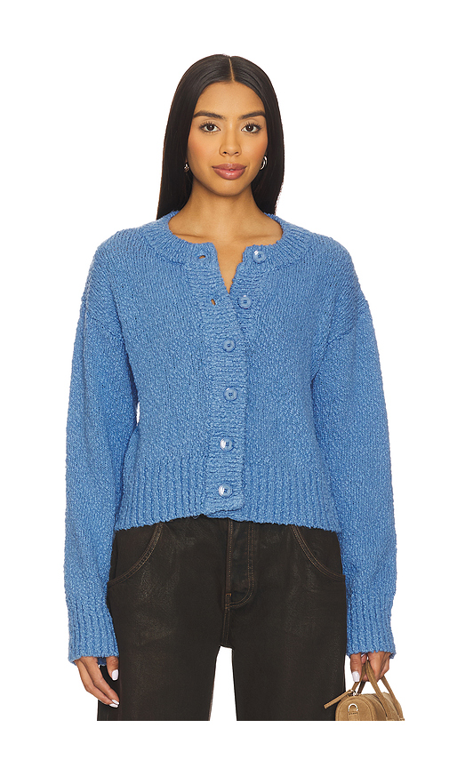SOVERE Allure Cardigan in Blue. XL. Also in L, M