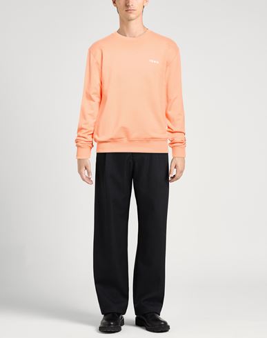 Man Sweatshirt Apricot Size L Cotton