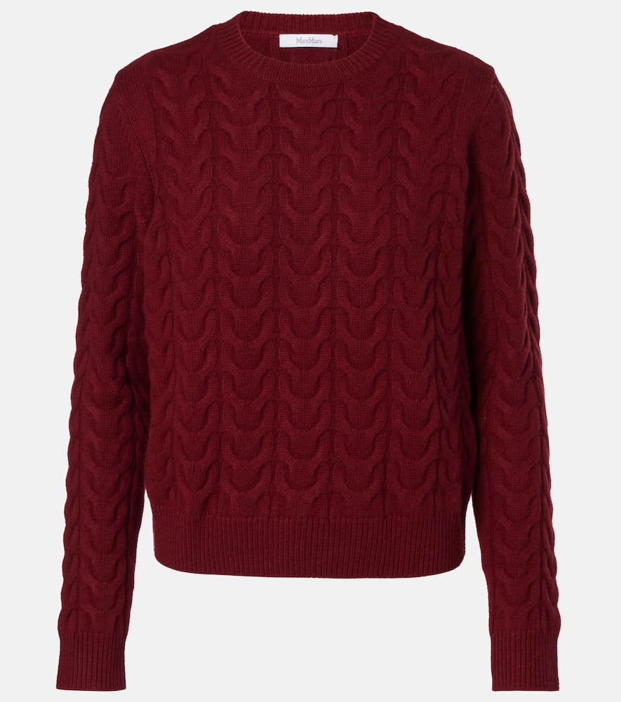 Aramis cable-knit cashmere sweater