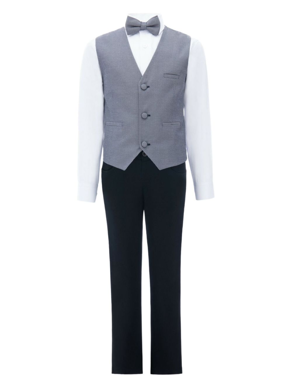 Almendra vest suit (set of four) - Grey