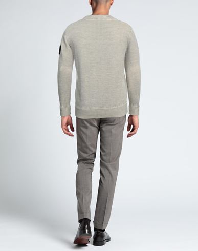 Man Sweater Grey Size S Cotton, Wool