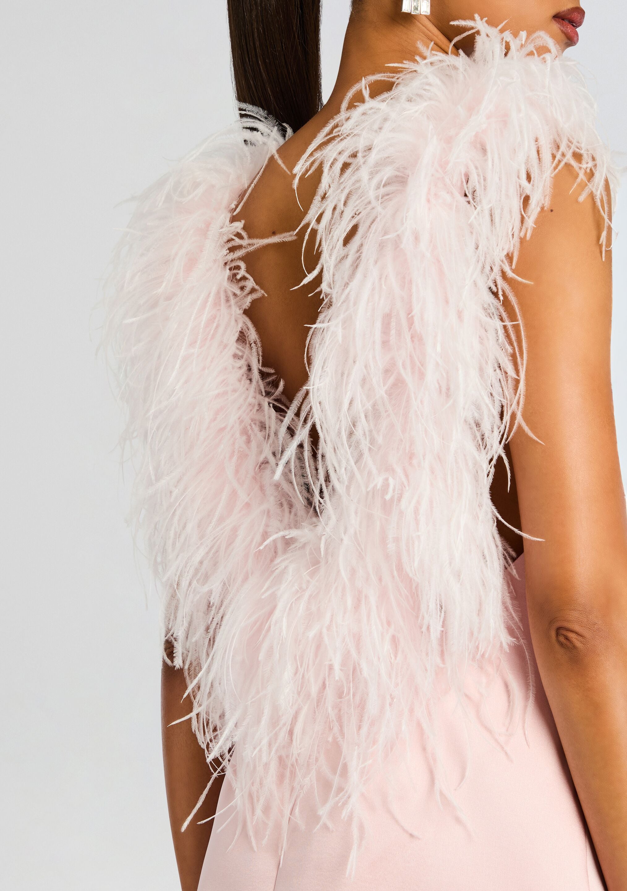 Jorie Feather Dress
