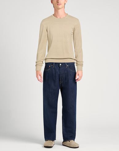 Man Sweater Sand Size 46 Hemp