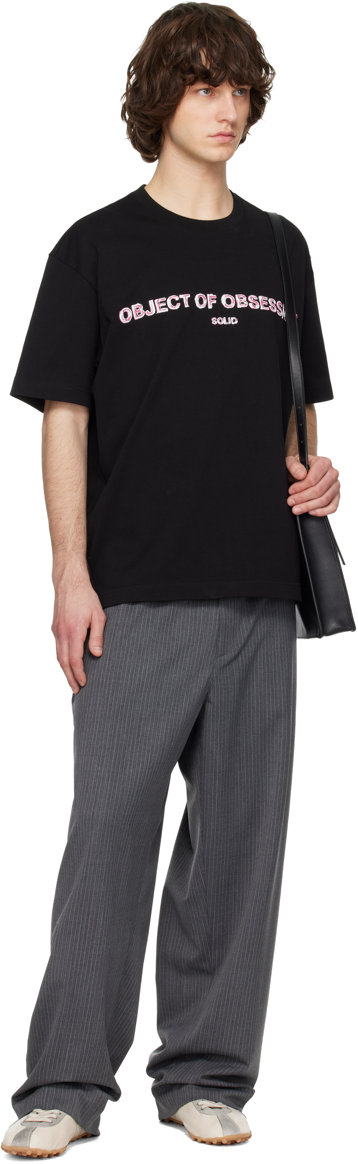 Black 'Object Of Obsession' T-shirt