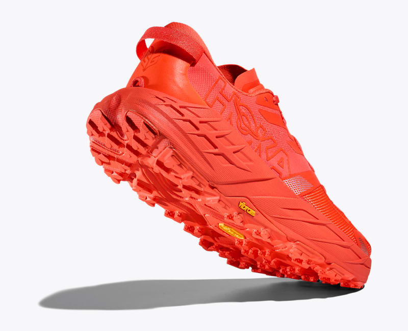 HOKA Men's Speedgoat 7 Shoes in Bell Pepper/Bell Pepper