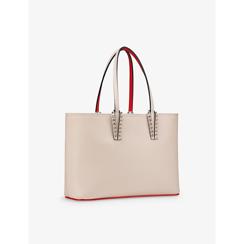 Womens Leche Cabata Leather Tote bag 