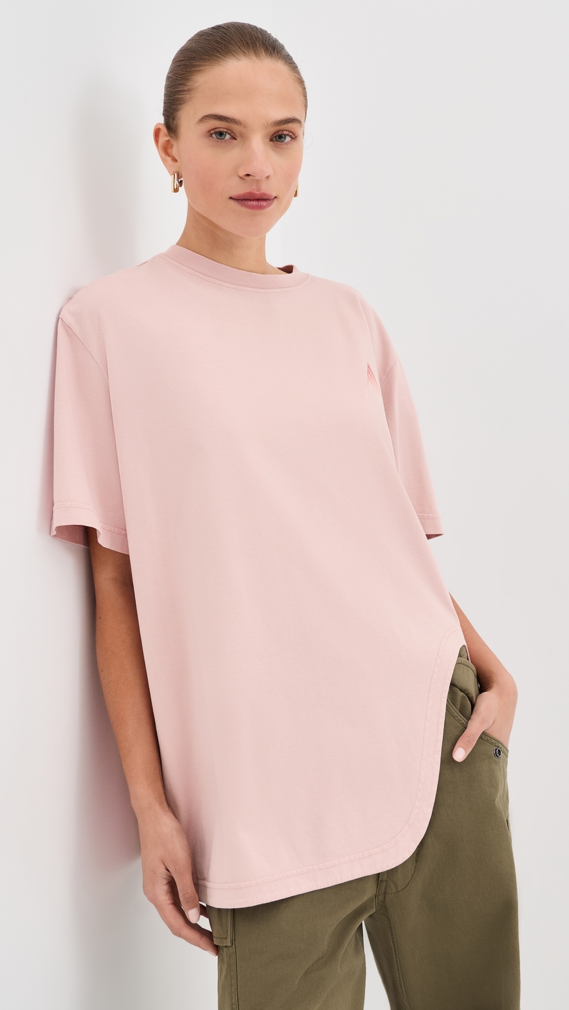 Oversized Logo T-Shirt Rose