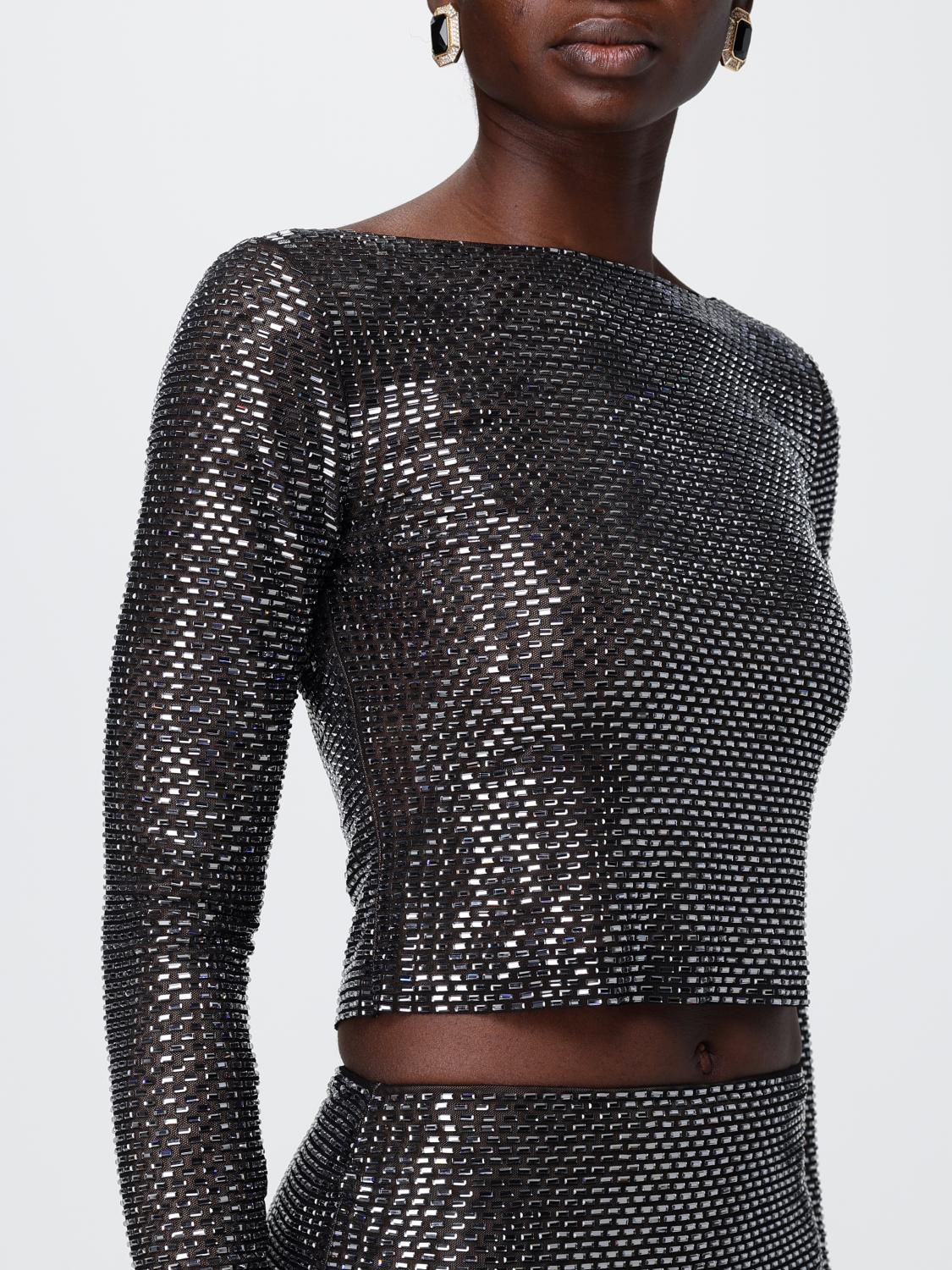Top Woman color Black