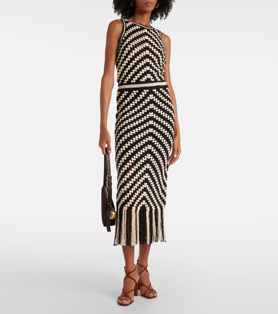 Zimmermann Halliday crochet cotton top