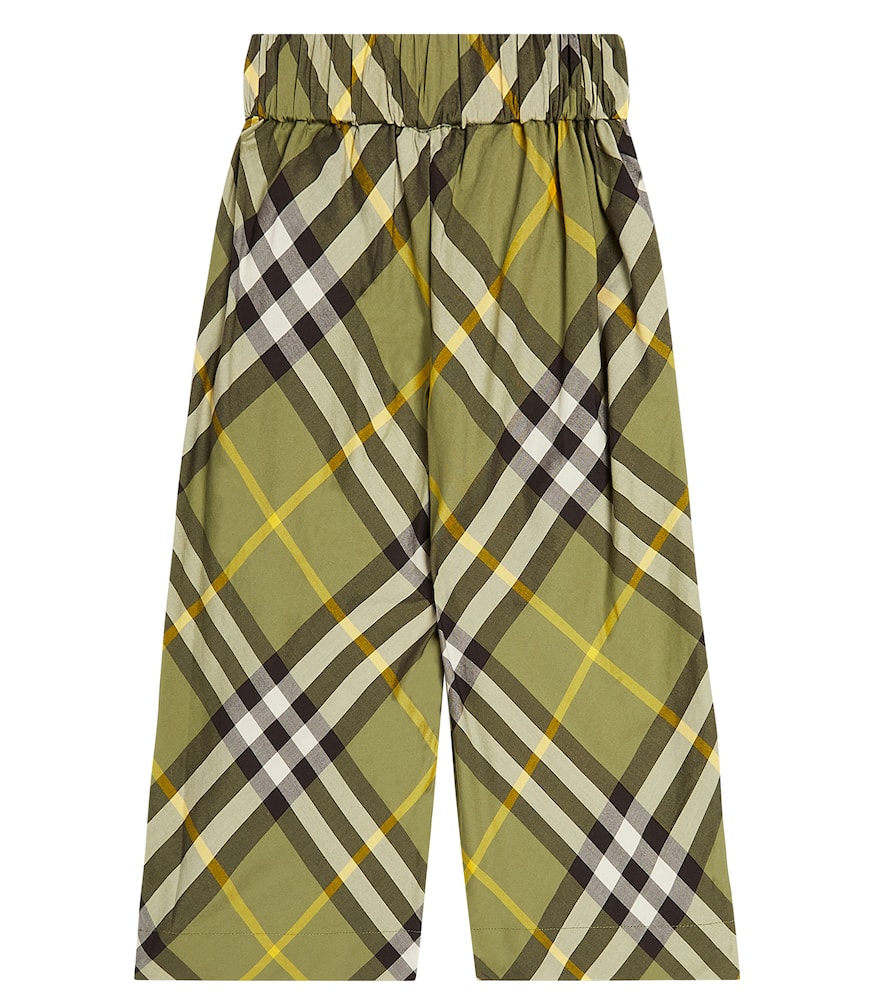 Burberry Kids Burberry Check cotton pants
