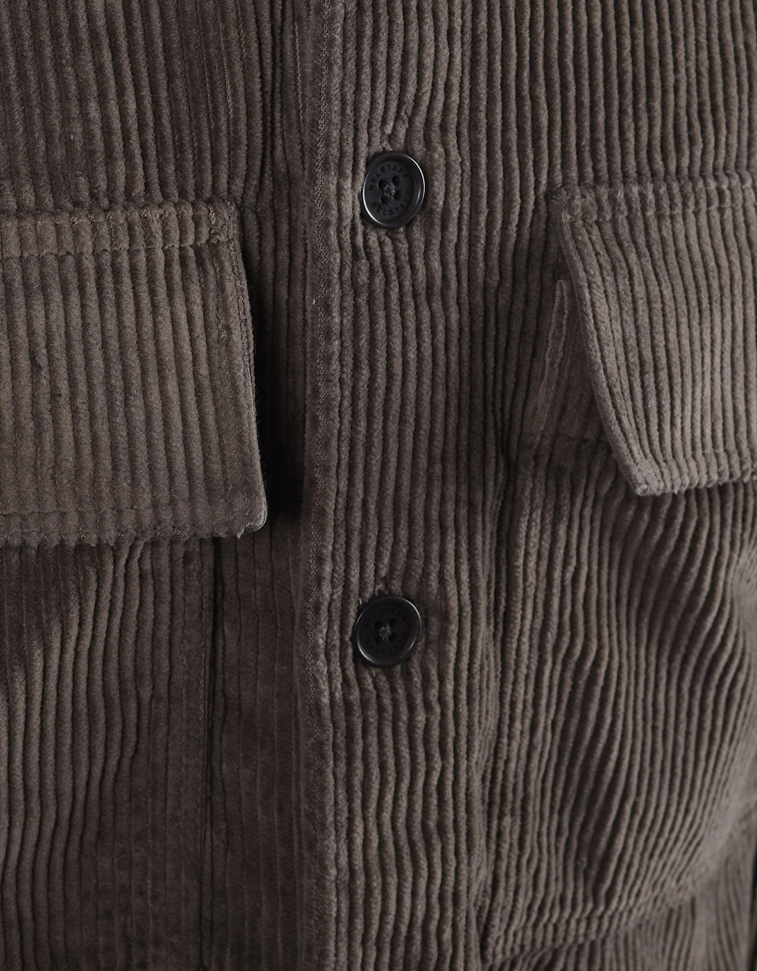 Men's BELSTAFF RAVINE CORDUROY SHIRT ARMY GREEN