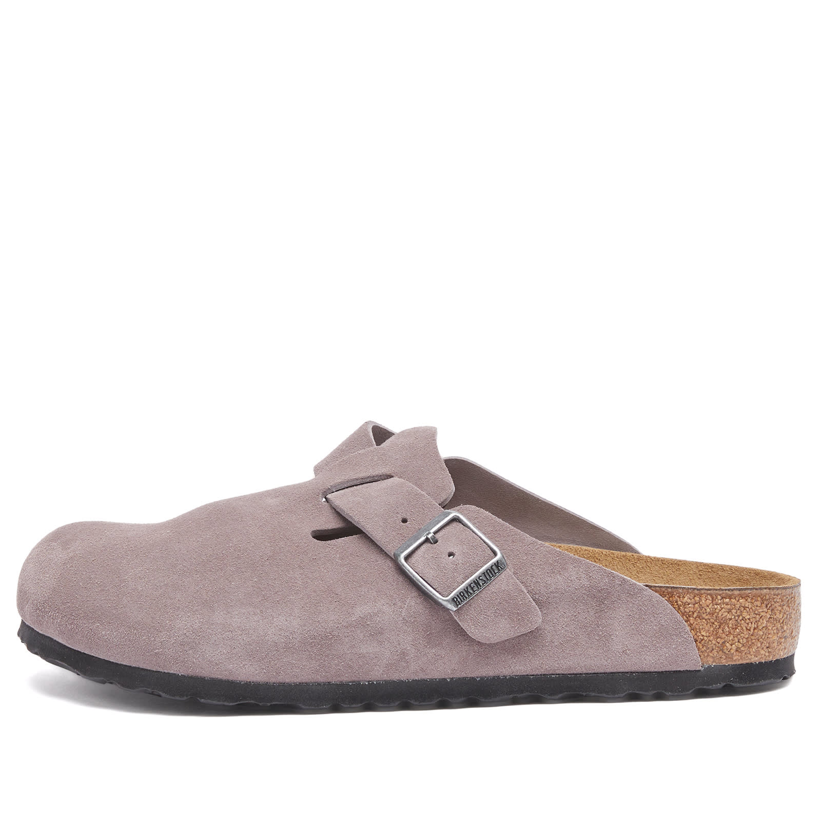 Boston Clog - Faded Purple Suede