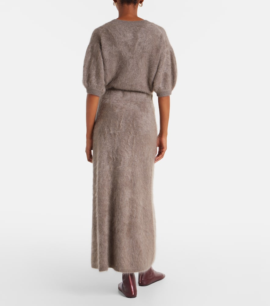 Asta cashmere maxi skirt