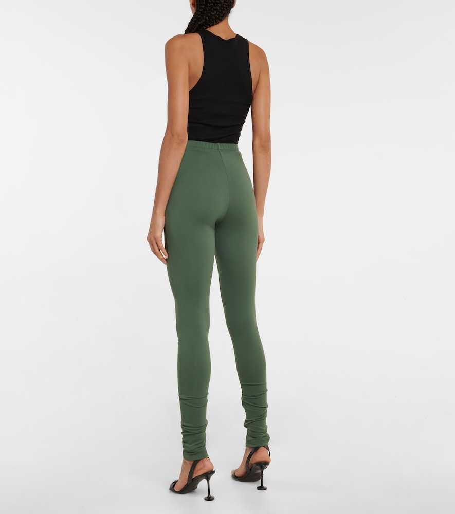 Side Split high-rise leggings