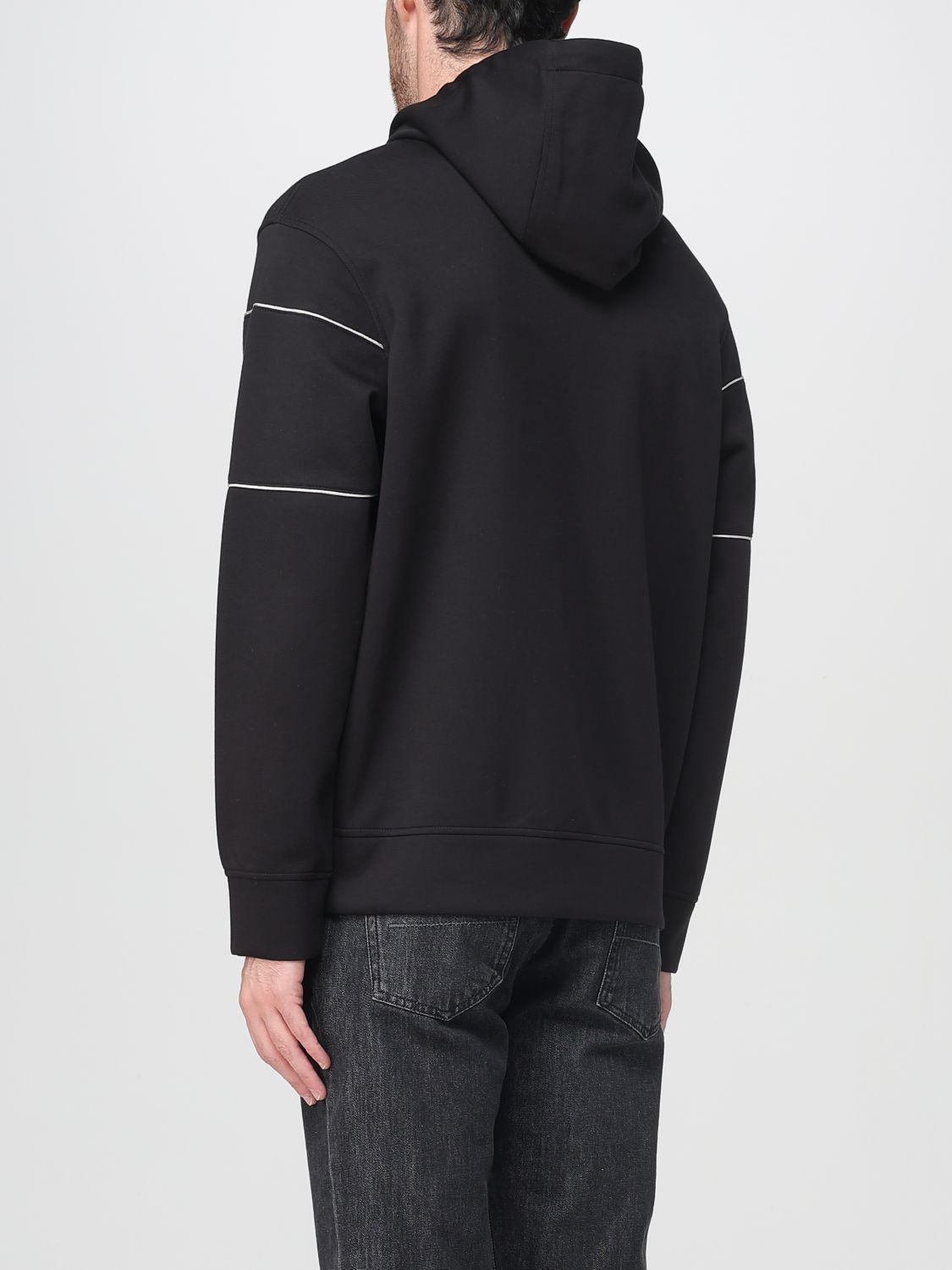 Sweatshirt Men color Black