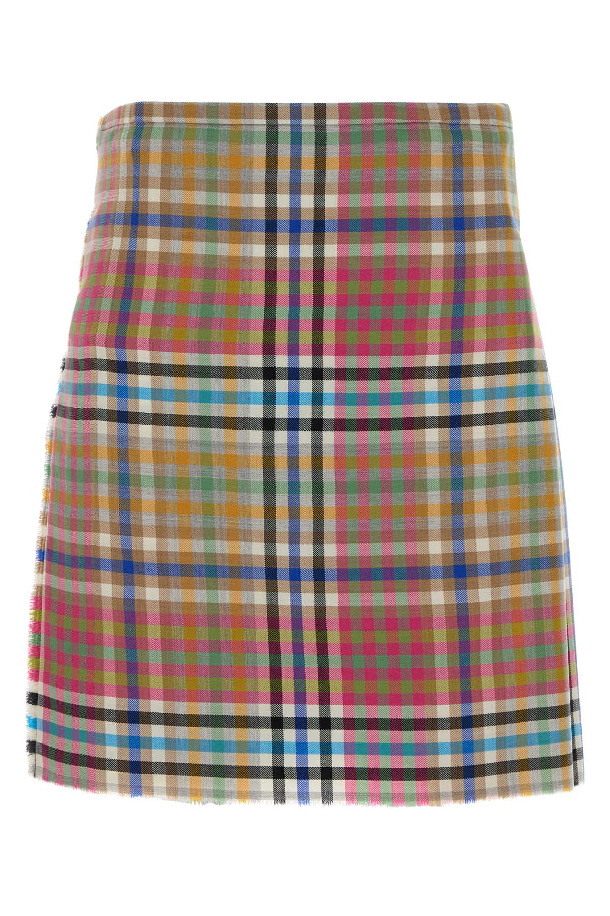 Kilt Mini Skirt — Multicolor