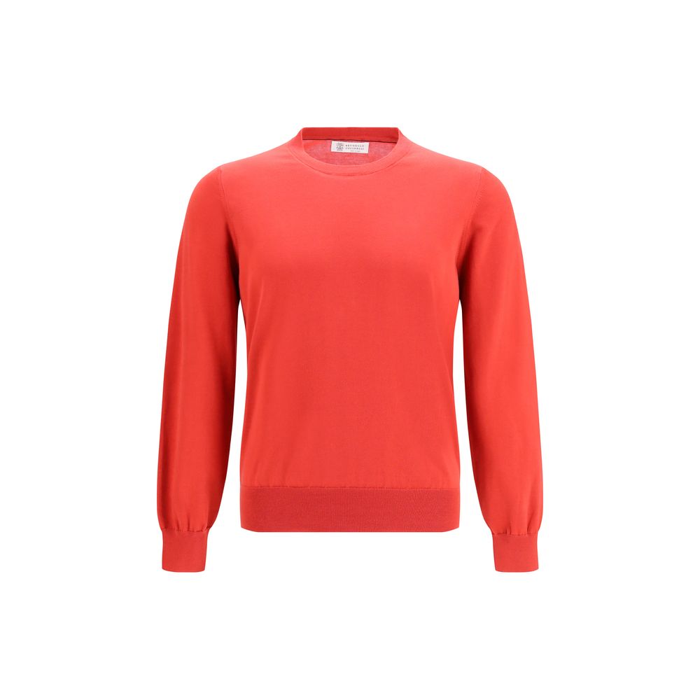 Cotton Sweatshirt — Red