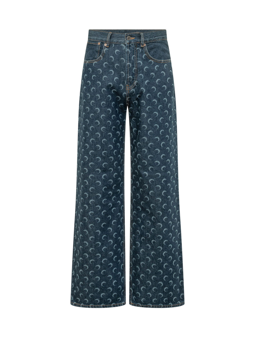 Blue Straight Jeans