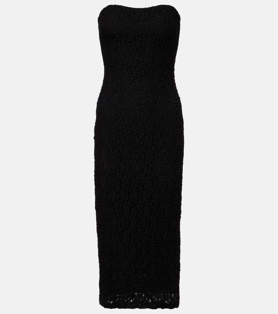 Elegante Luciana strapless midi dress