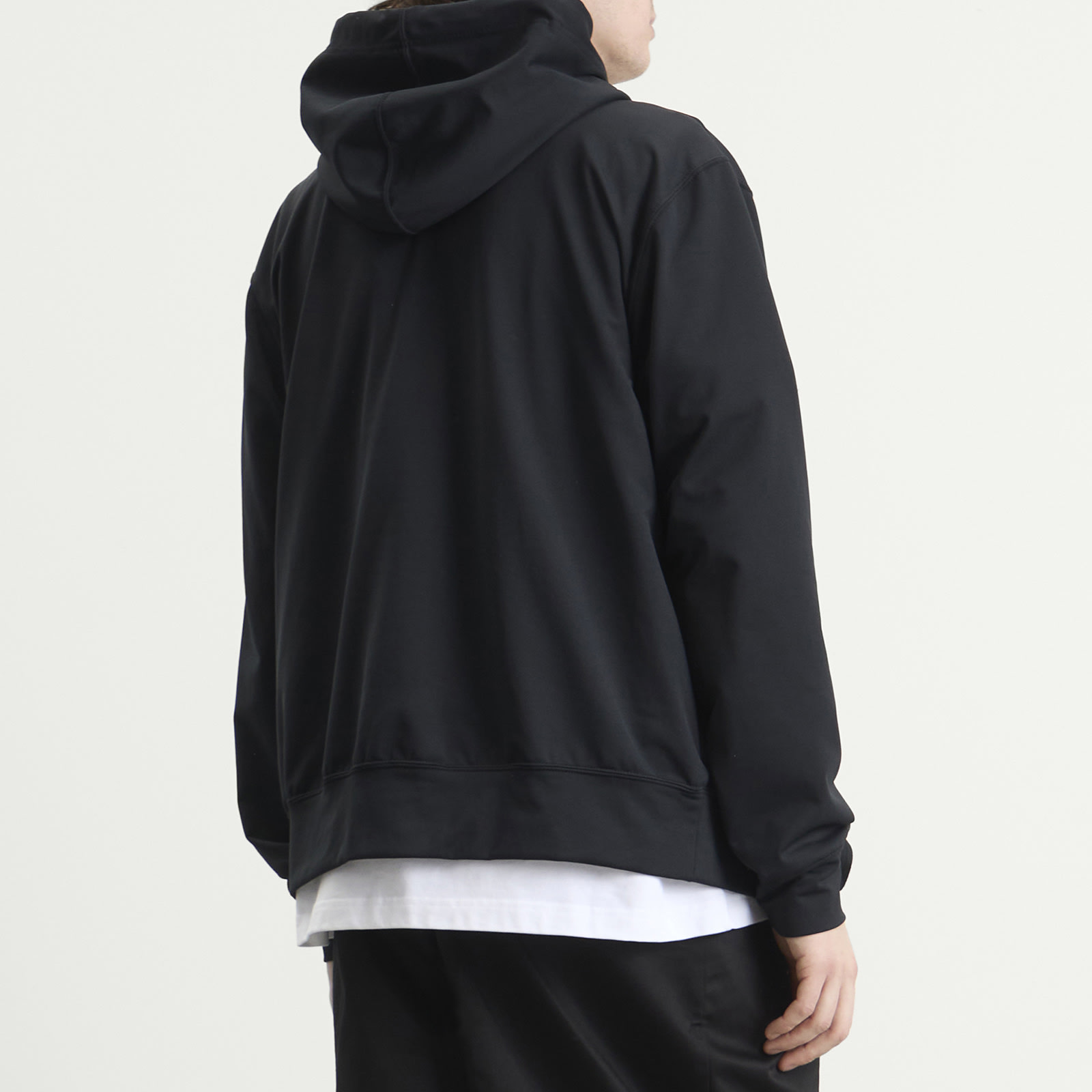 COMME des GARCONS Homme Plus Double Zipper Hoodie in Black - Black. M also in XL/1X
