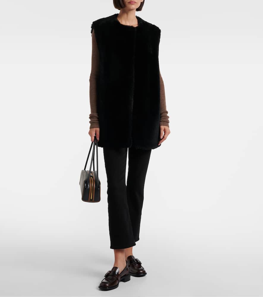 Simone wool and cashmere polo sweater