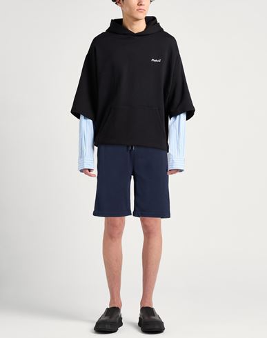 Man Shorts & Bermuda Shorts Midnight blue Size L Cotton, Polyester, Polyamide