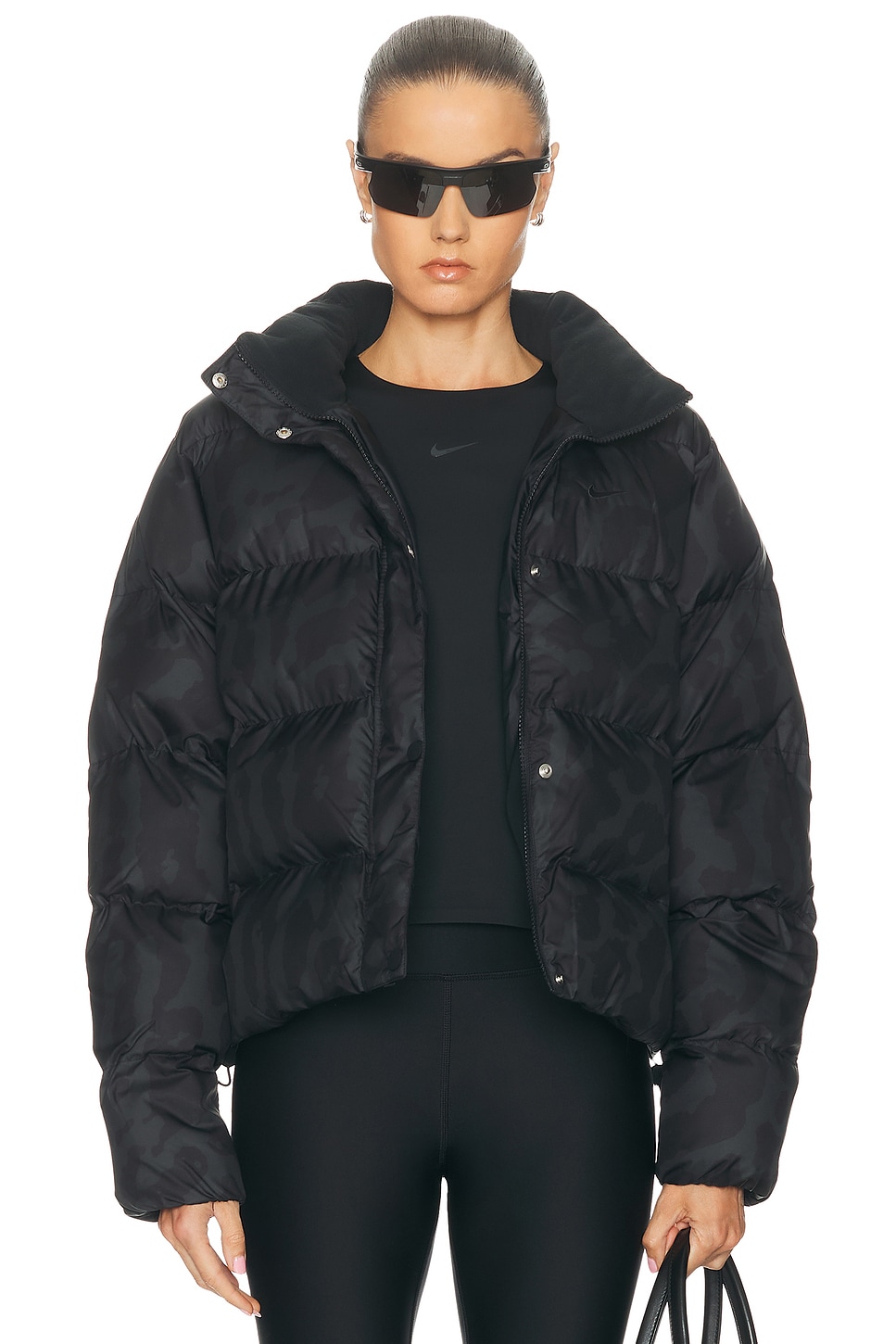 Nike Puffer Jacket in Black