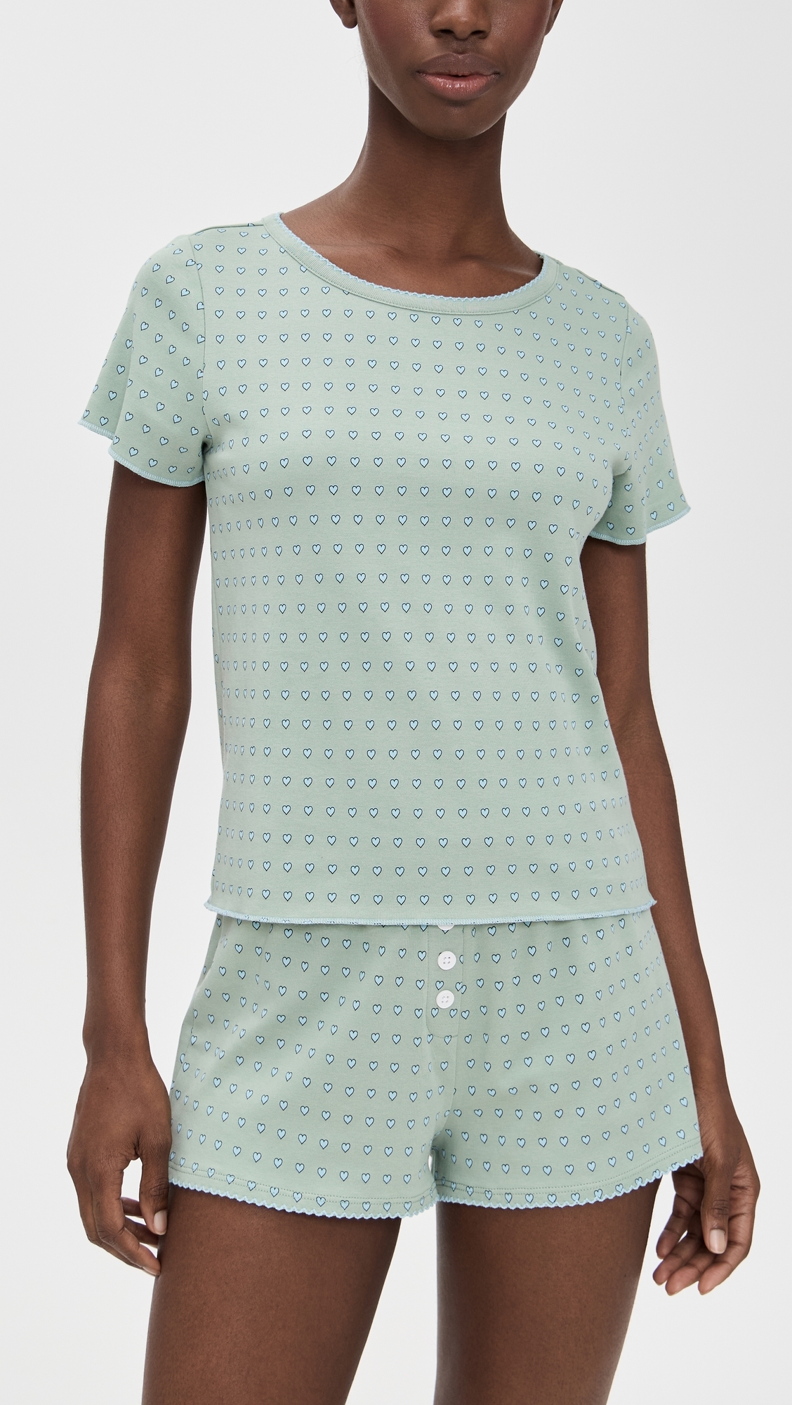 Suzie Pajama Set Iceberg