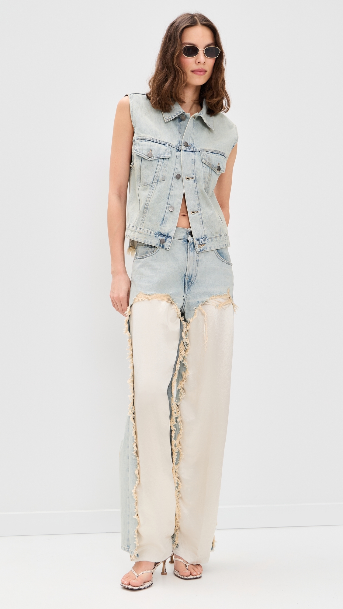 Ryder Dusty Blue Vest Dusty Blue