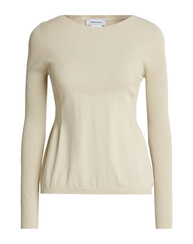 Woman Sweater Sand Size 14 Viscose, Polyester