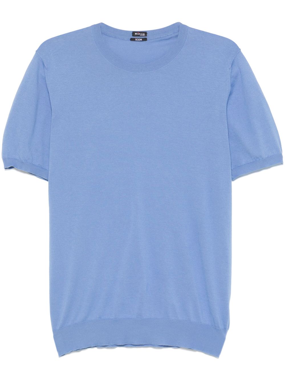 Knitted T-shirt - Blue