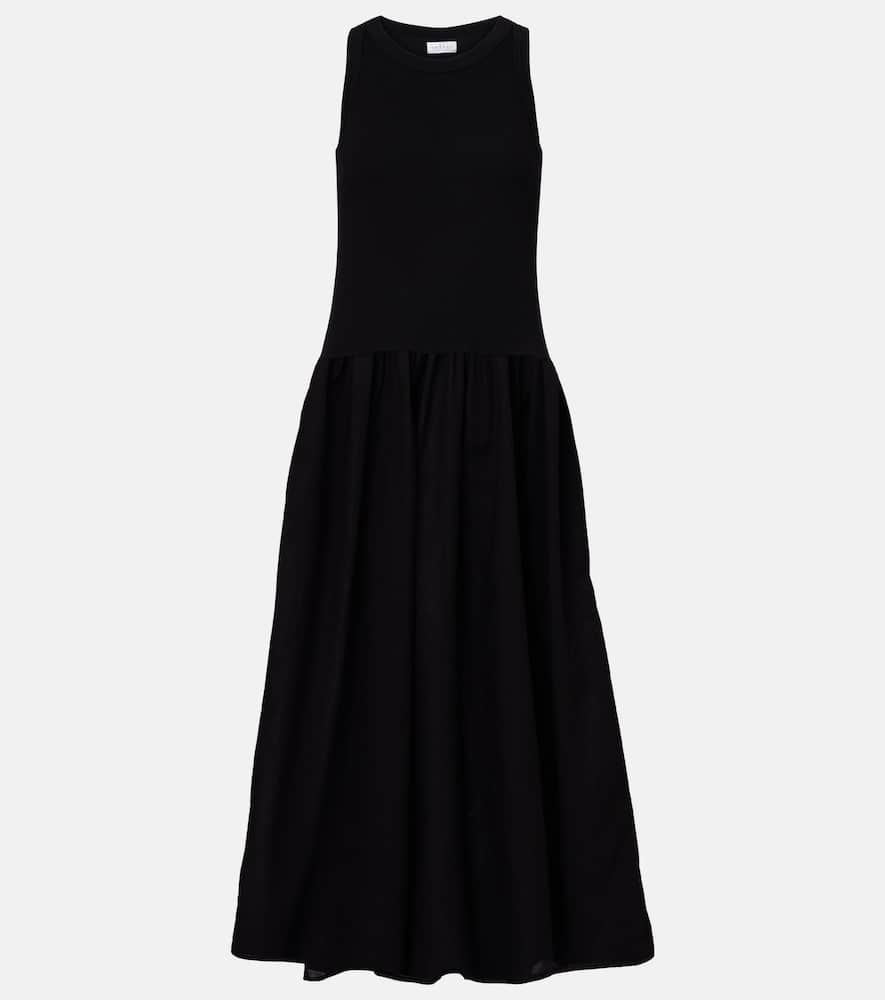 Amelia cotton-blend maxi dress