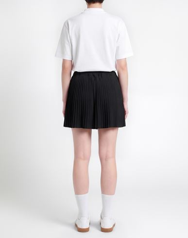 Woman Mini skirt Black Size M Polyester, Viscose, Elastane