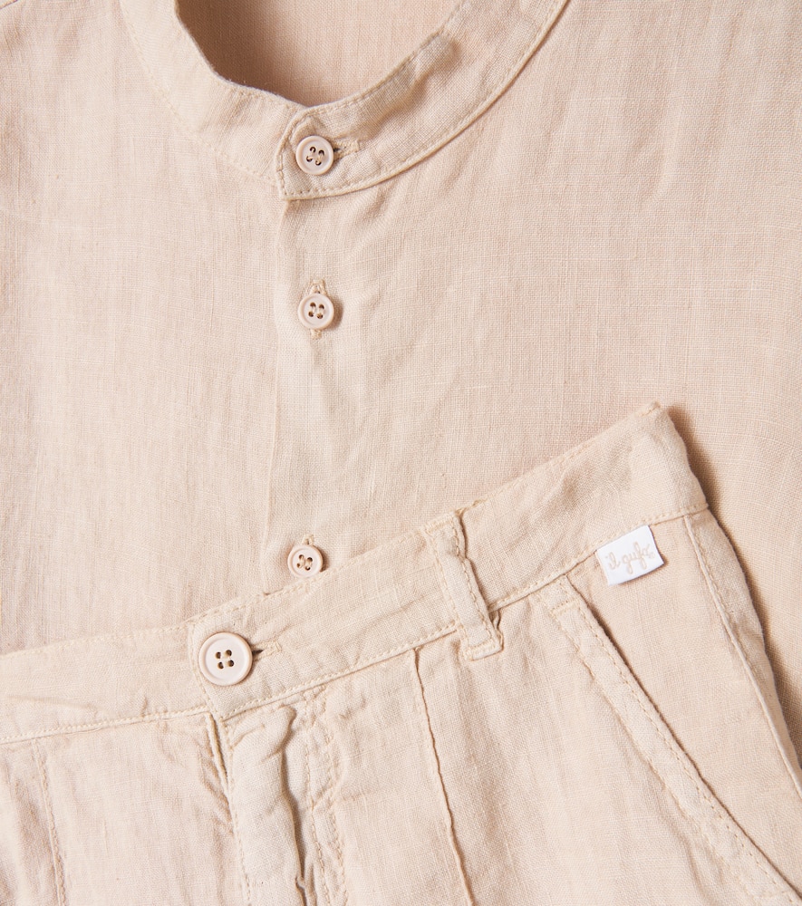 Linen T-Shirt and shorts set