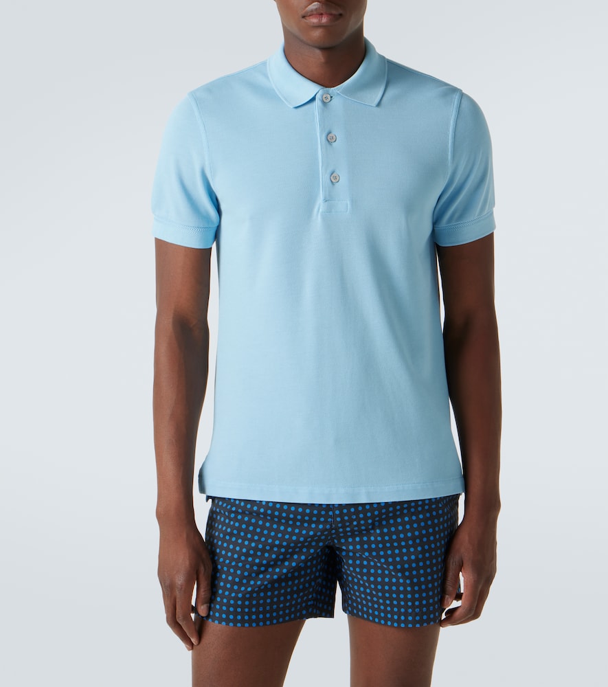 Jersey polo shirt