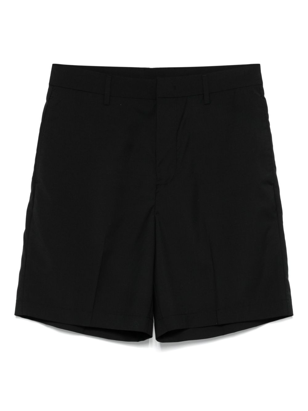 Emporio Armani wool shorts - Black