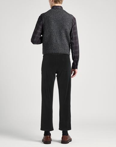 Man Pants Black Size M Cotton