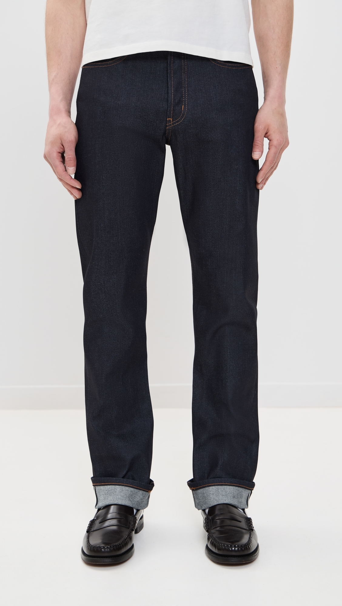 Naked & Famous Denim True Guy Night Shade Selvedge Jeans Indigo