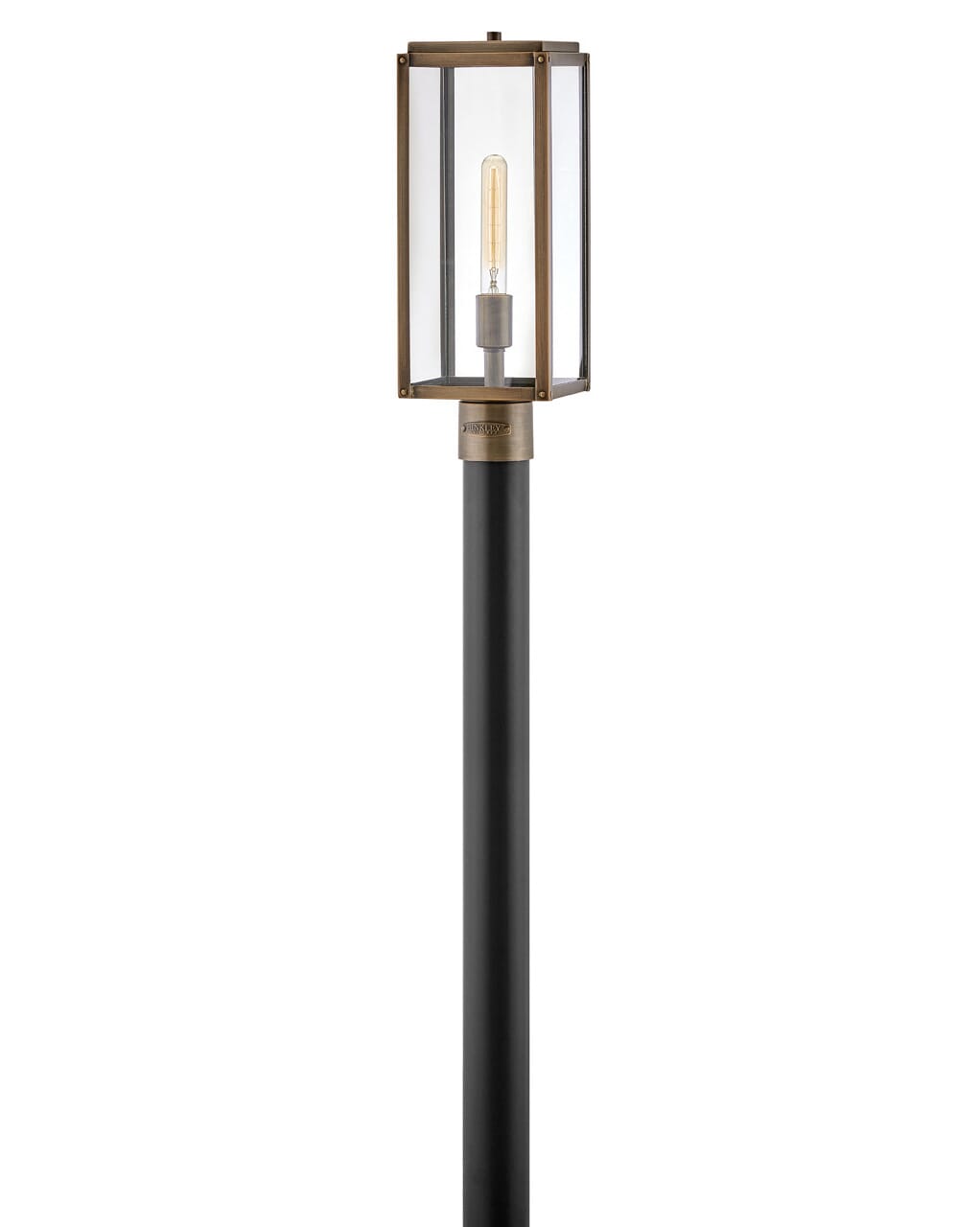 Burnished Bronze LED Post Top or Pier Mount from the Max Collection