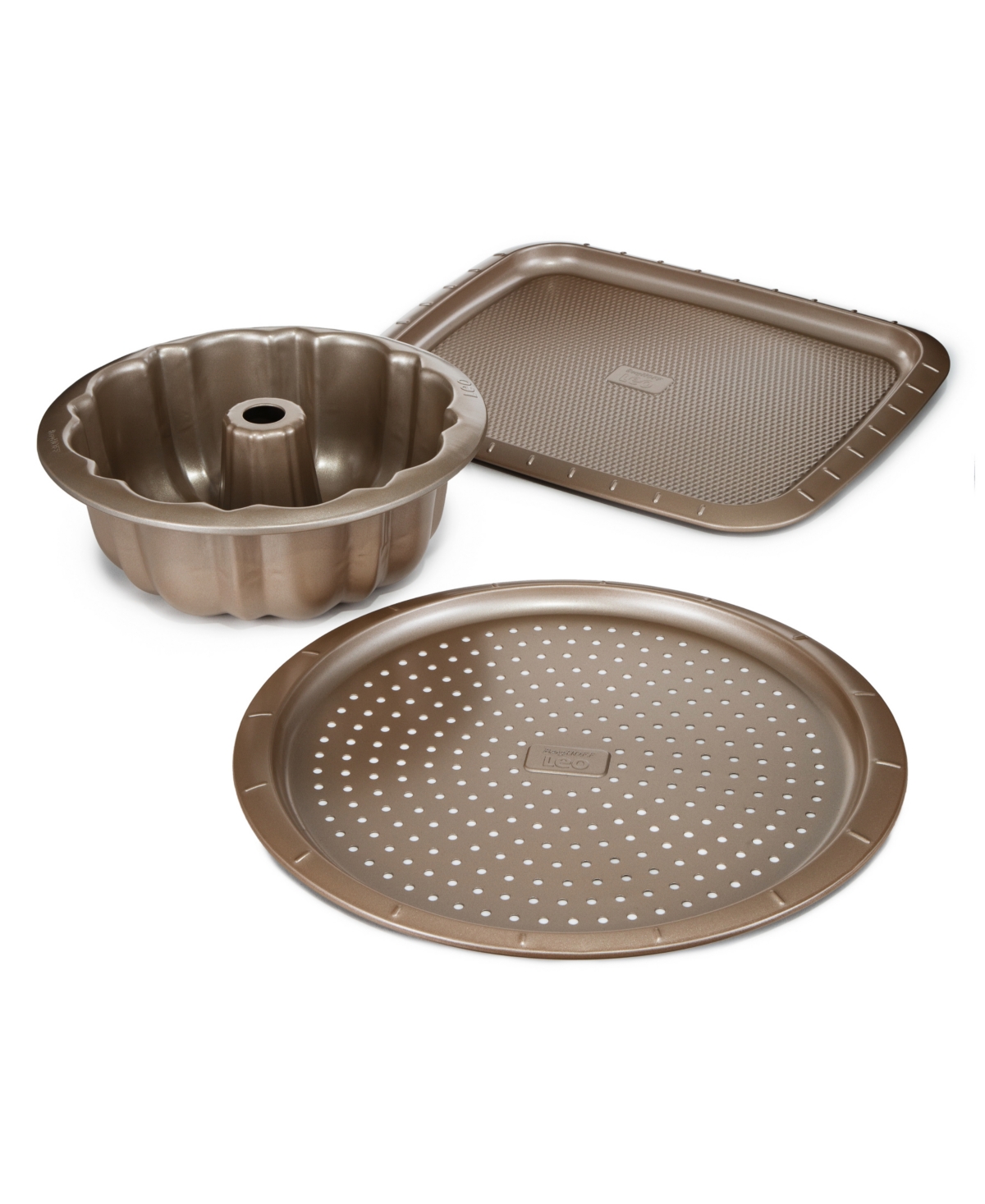 Balance 3-Piece Nonstick Carbon Steel Specialty Bakeware Set - Latte Brown