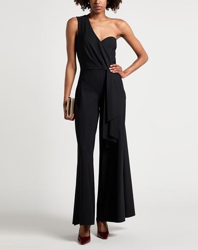 Woman Jumpsuit Black Size 10 Polyamide, Elastane