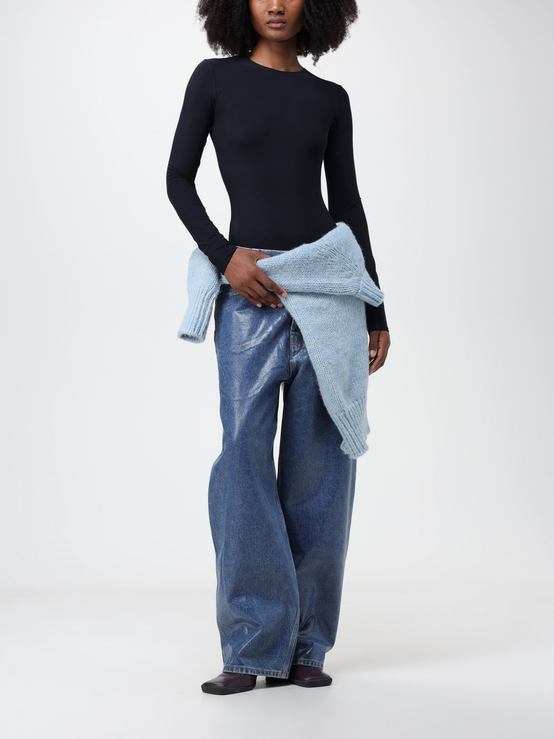 Bodysuit in technical fabric