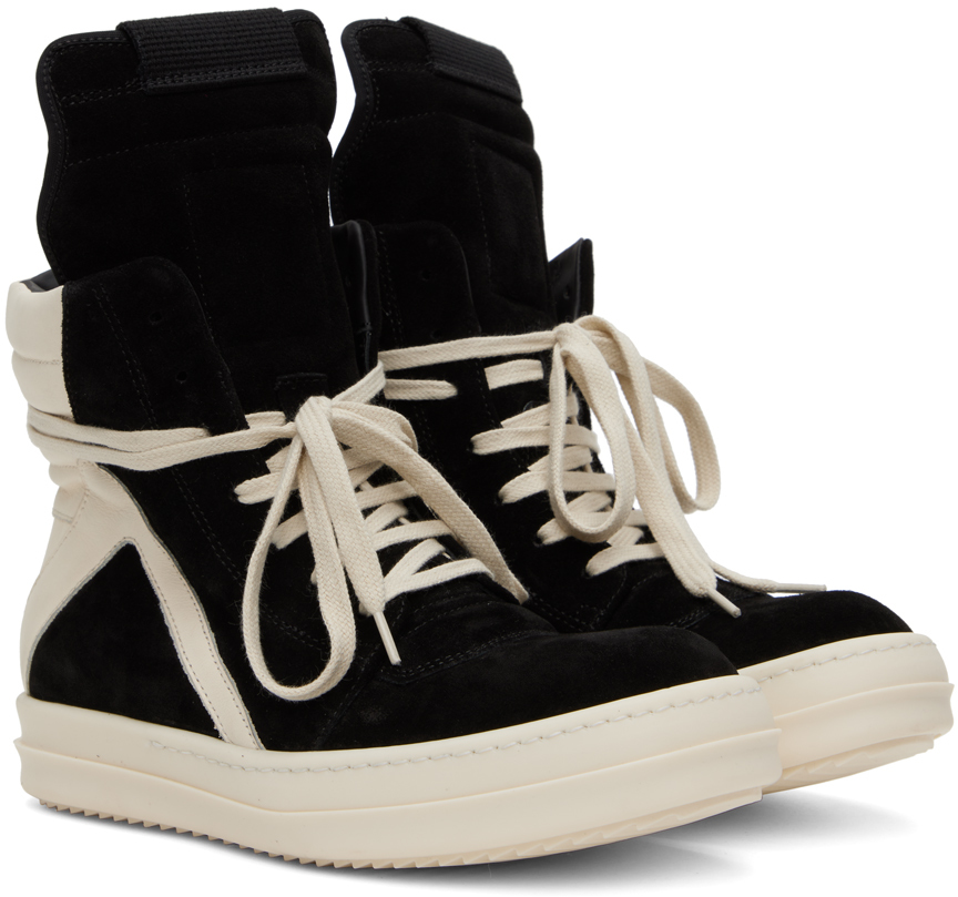 Black Geobasket Sneakers